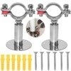 Beduan 1 Inch Stainless Steel Pipe Support Wall Ceiling Mount
