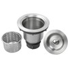 Oakland 3-1/2 Inch Sink Drain Assembly Kit, Removable Deep Sink