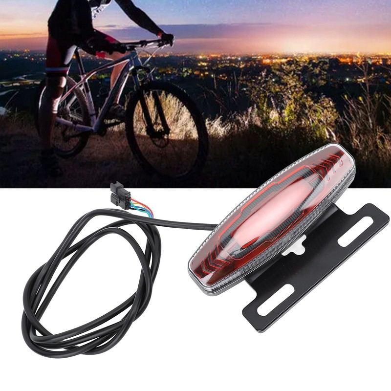 Bike Tail Light LED Bright Bicycle Rear Cycling Safety Flashlight