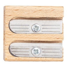 Dixon Lyra Bleistiftanspitzer aus Holz mit Doppelloch (7303210)