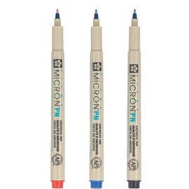 SAKURA Pigma Micron PN Fineliner Pen Set of 3