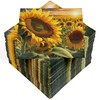HEKU 100 napkins, 3-ply, 33 x 33 cm, sunflowers, absorbent