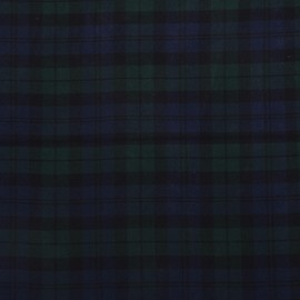 Scottish Acrylic Fabric Tartan Plaid by The Yard 13 Oz Weight (Black Watch, 1 Yard)