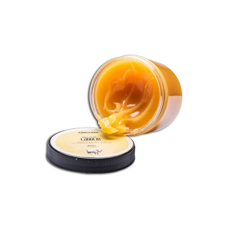 PROUNOL Lanolin Pure (Lanolin Anhydrous) 200ml - 100% Natural Cream
