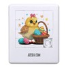 'Easter Basket With Painted Eggs And Chick' Sliding Puzzle (PZ00028653)