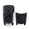 Car Remote Key Shell Case Flip Key Replacement Compatible with