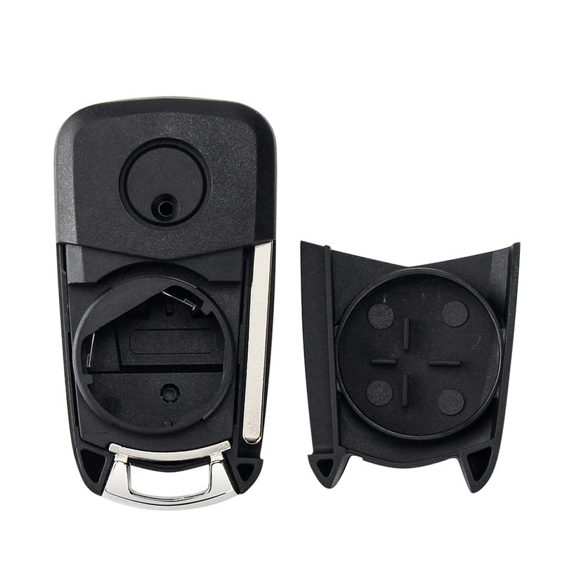 Car Remote Key Shell Case Flip Key Replacement Compatible with