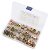 60Pcs U Nut Clip Kit Strong Rust Resistance High Elasticity