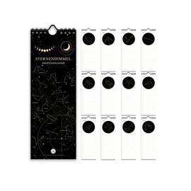 renna deluxe Birthday Calendar Star Sign Everlasting, Year-Independent and Perpetual Birthday Planner, Made in Germany
