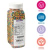 DECOPAC Quins Fancy Sprinkles, 19.5oz, Candy Sprinkles in Handheld Container,