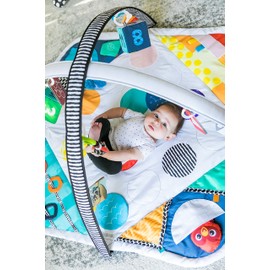 Baby Einstein Sensory Play Space Newborn-to-Toddler Discovery Gym and Play Mat, Ages Newborn +