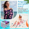 Peryiter 20 Pcs Large Flamingos Turkish Beach Towel 27.6"x55" Microfiber