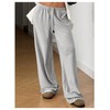 RoseSeek Girl's Wide Leg Baggy Sweatpants Sports Elastic Waist Long