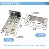 Boat Table Mounting Brackets - Marine Grade Folding Shelf Supports