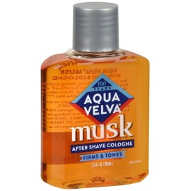 Aqua Velva After Shave Cologne Musk 3.5oz