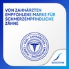 Sensodyne Sensitiv Fluorid Zahncreme, 75ml, tägliche Zahnpasta, bei schmerzempfindlichen Zähnen