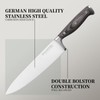 diamosteel 3PCS Knives Set for Kitchen, Include Chef & Santoku