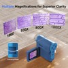 TOMLOV P20 Handheld Pocket Digital Microscope for Kids, 3-in-1 Miniscope,
