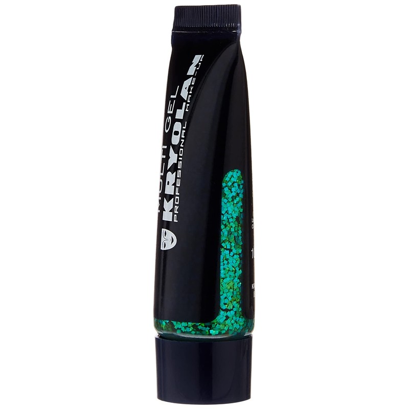 Kryolan Multi Glitter Gel Coarse 10 ml Green