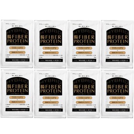 ハイブリッド腸ファイバープロテイン (38g×8個, ココア) WPI 3つの腸の奥まで届く素材配合 鈴木祐 監修 国内製造