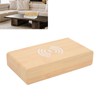 Wooden Digital Alarm Clock with Wireless Charging 3 Level Dimmer