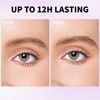 2-in-1 Eyebrow Pen and Eye Brow Clear Gel, 4 Tip
