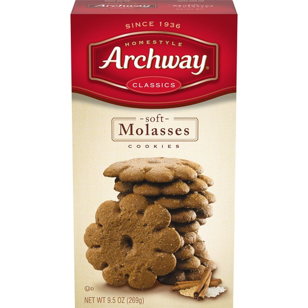 Archway Archway Classic Soft Old-Fashioned Molasses Cookies, 9.5 Ounce