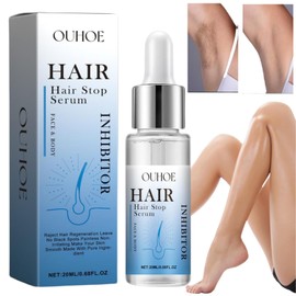 Facial Hair Stop Serum,Facial Hair Natural Treatment at Home,Facial Hair Removal Treatment,Hair Inhibitor Serum,Get Rid of Face Hair,Stick on Facial Hair,Ingrown Hair Treatment,Hair Removal Cream