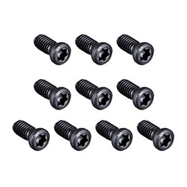 sourcing map M4x10mm Torx Screws for Replaces Carbide Insert CNC Lathe Tool 12.9 Grade Carbon Steel 10pcs