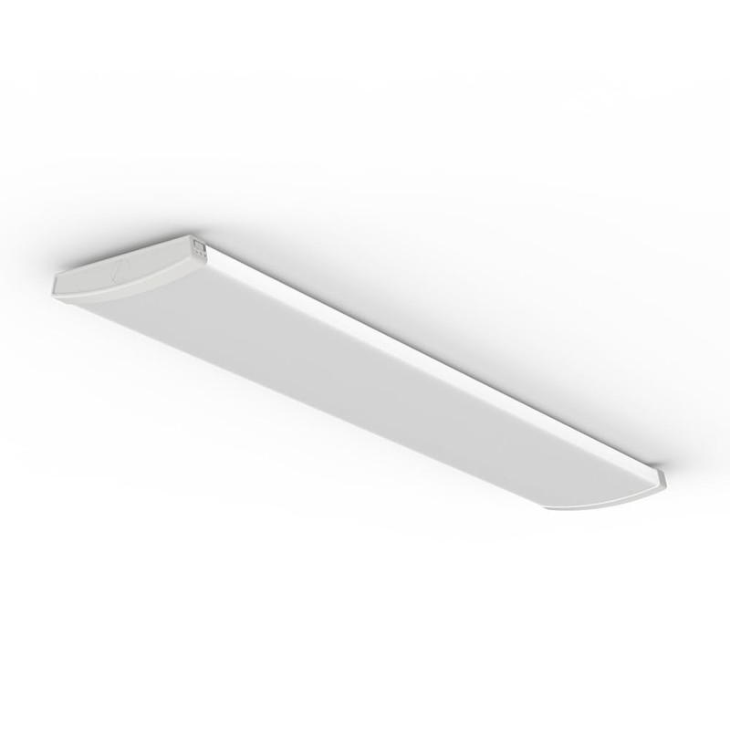 Lithonia Lighting TruWrap 4 Foot LED Ceiling Light Fixture, Low-Profile