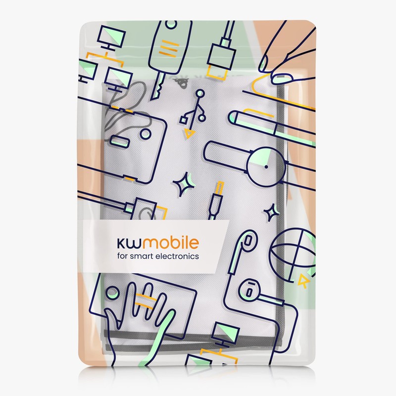 kwmobile Computer Monitor Cover Compatible with 24-26" monitor - Bees