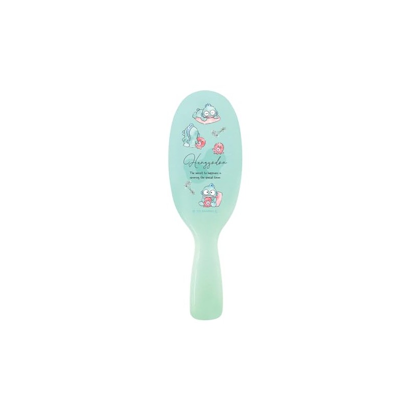 Tees Factory Sanrio SR-5537715FH Smooth Hair Brush with Handle Fluffy/Hangyodon