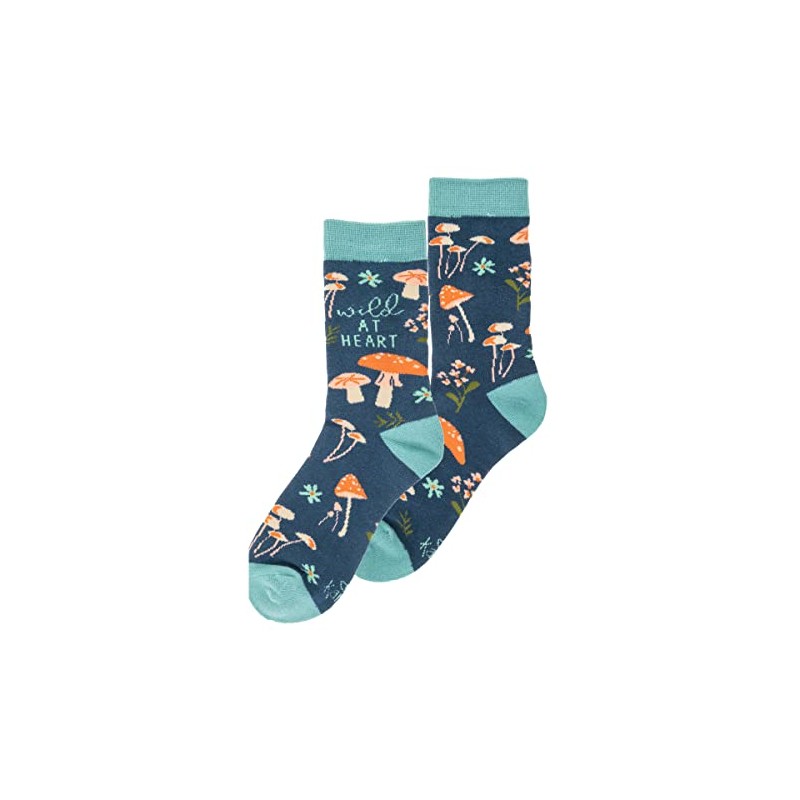 Karma Gifts, Crew Socks Mushroom