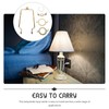 DOITOOL Detachable Lamp Harp Lamp Shade Harp Holder Adjustable Lamp