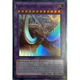 Transcendosaurus Gigantozowler - WISU-EN003 - Super Rare - 1st Edition