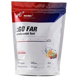 INFINIT Nutrition Go Far - Fruit Punch Flavors - Isotonic Endurance Sport Hydration Drink Mix - Natural Carbs, Electrolytes & Bcaa (Fruit Punch)