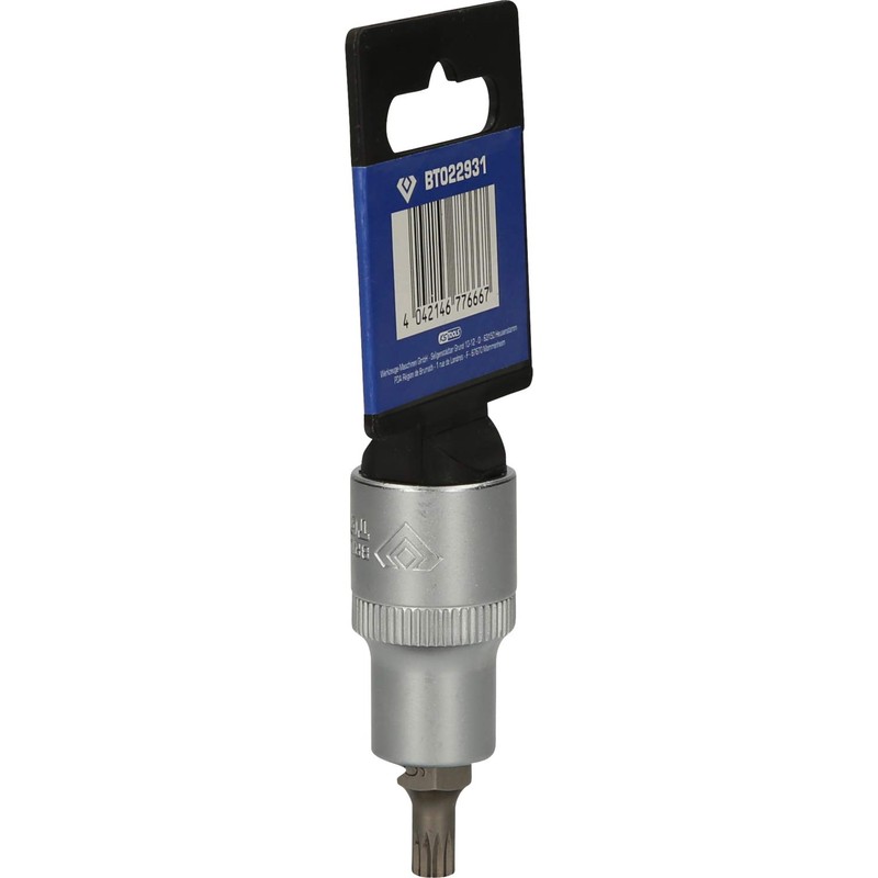 BRILLIANT TOOLS BT022931 1/2 Inch Multi-Tooth Bit Socket, 55 mm