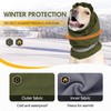 Dog Snood Ear Protectors Muffs Noise Protection Calming Hood Reflective