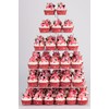 Cupcake Stand, 6 Tier Large Cupcake Tower Tree, Square Cupcake