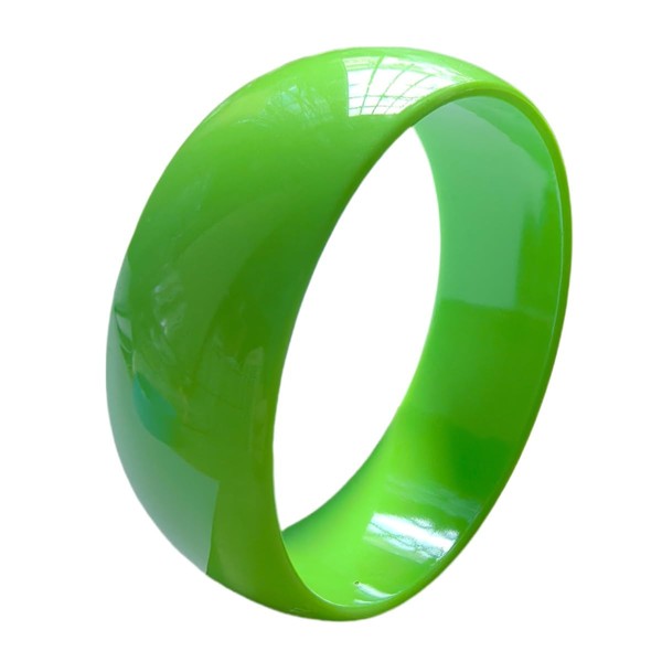 Kicomvi Retro Neon Cuff Bracelet 70s 80s Colorful Plastic Bangle