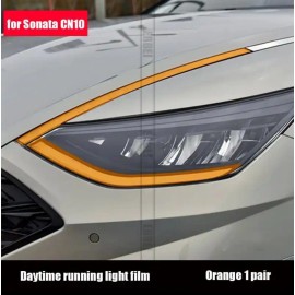 Cool Car Decals For Hyundai Sonata 2020-23 driving lights, car tail fog lights; Sonata Car Mods
