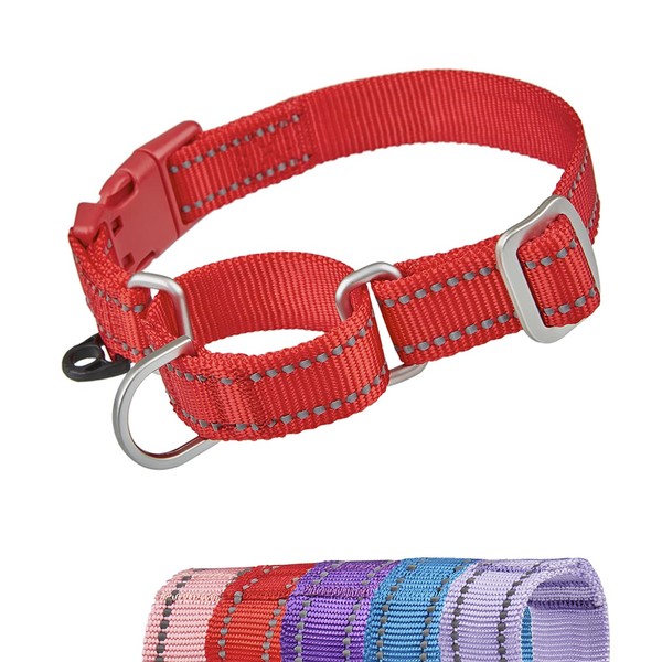 YUDOTE Reflective Martingale Dog Collars, Escape Proof Anti-Pull Training Collar