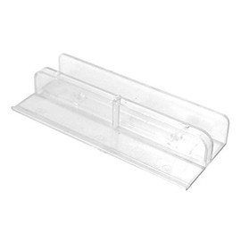 Prime-Line M 6067 Clear Nylon, Tub and Shower Enclosure Bottom Guide (Single Pack)