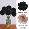 XoeLLe 12 Pcs Chrysanthemum Artificial Flowers Fake Flowers Long Stem