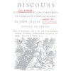 Lessons on Rousseau