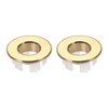 uxcell Sink Basin Trim Overflow Cover Copper Insert in Hole