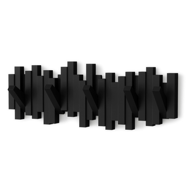 Umbra Umbra Sticks Wall-Mounted Coat Rack Rail Hook with 5