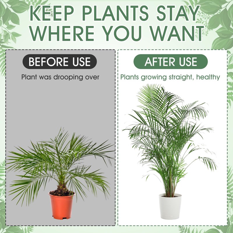Honeydak 18 Pack Monstera Plant Support Plant Support Stakes for