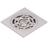 Brushed Shower Floor Drain Copper Floor Strainer for Kitchen Bathroom