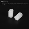 MECCANIXITY 10 Pcs Plastic Gears Plastic Motor Gear Model 6102A